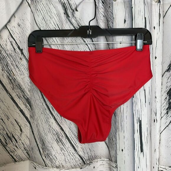 Cupshe Bikini Bottom Red M - Picture 2 of 4